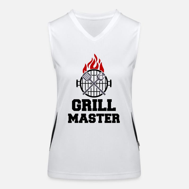 Grill Master BBQ Women's Functional Contrast Tank Top