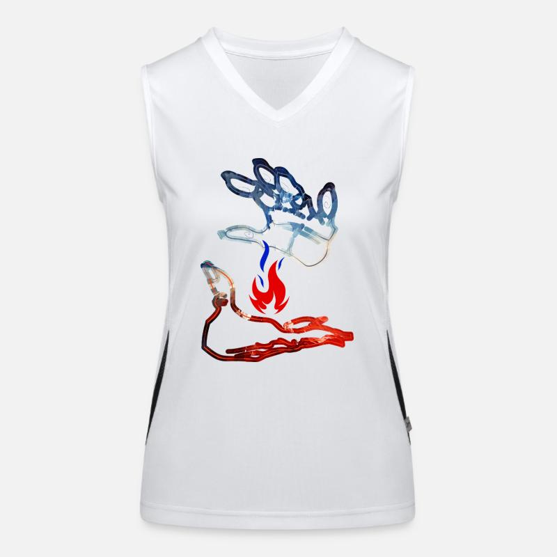 Flame Fr Women's Functional Contrast Tank Top