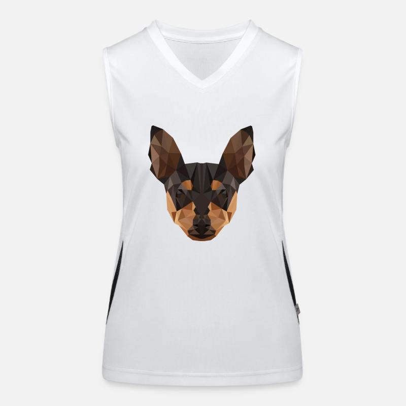 Dog Women's Functional Contrast Tank Top