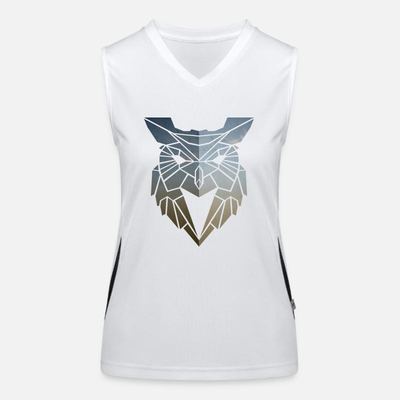 mugissement Débardeur respirant contrasté Femme