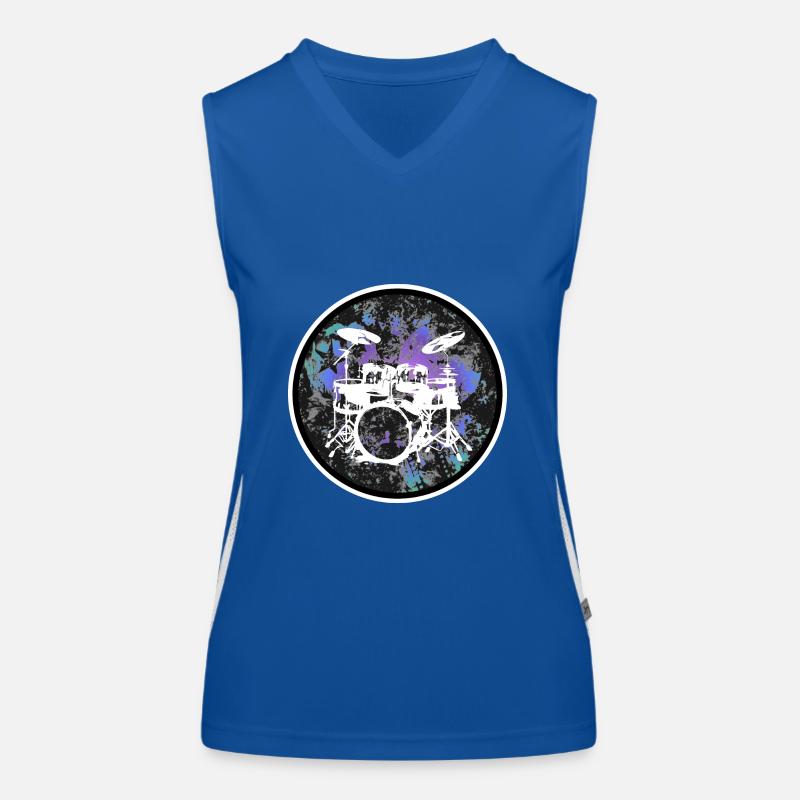 Percussion Débardeur respirant contrasté Femme