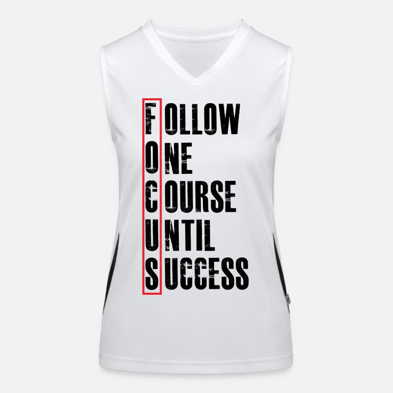 follow one course until Funktionelles Kontrast-Tank Top für Frauen