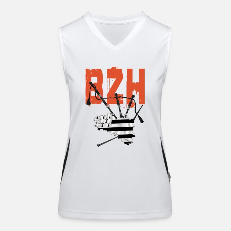 cornemuse bzh Débardeur respirant contrasté Femme