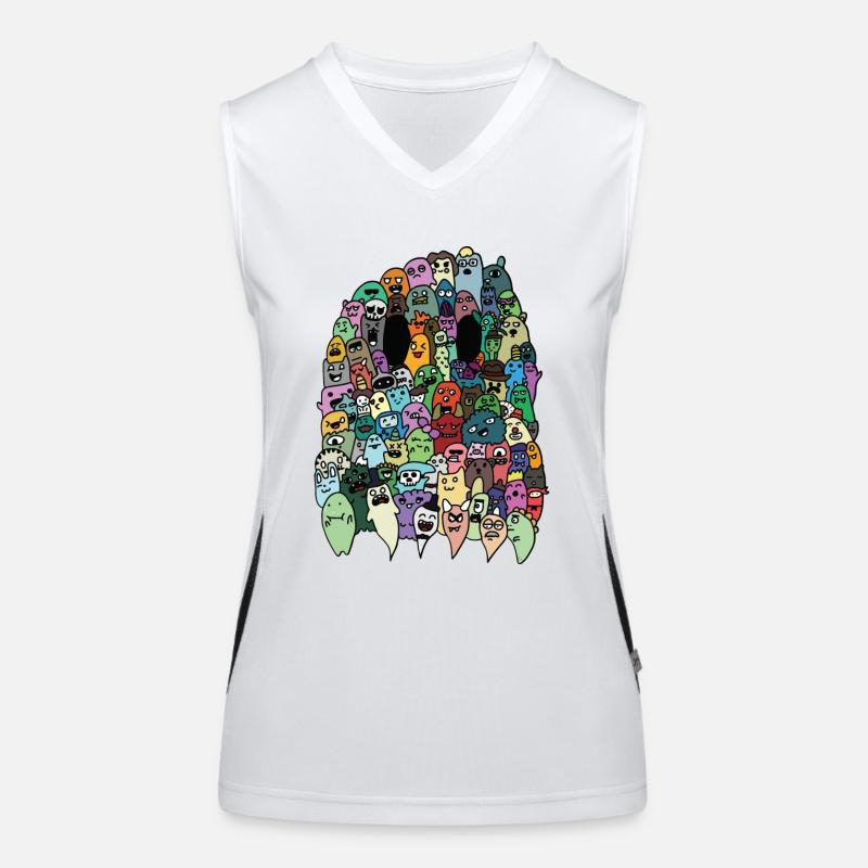 Geist Funktionelles Kontrast-Tank Top für Frauen