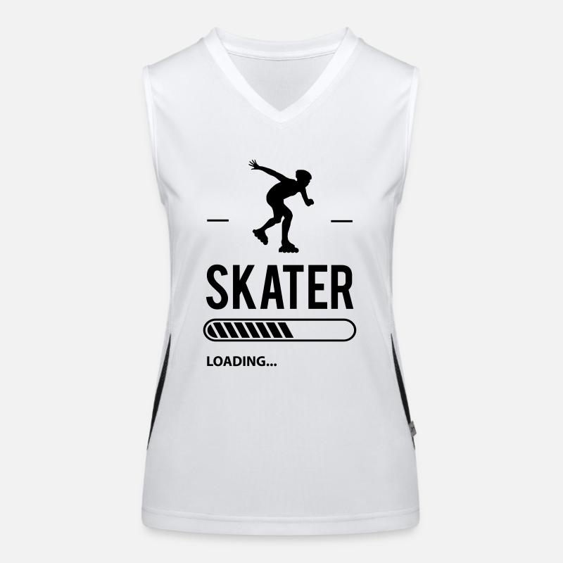 Skater loading Débardeur respirant contrasté Femme