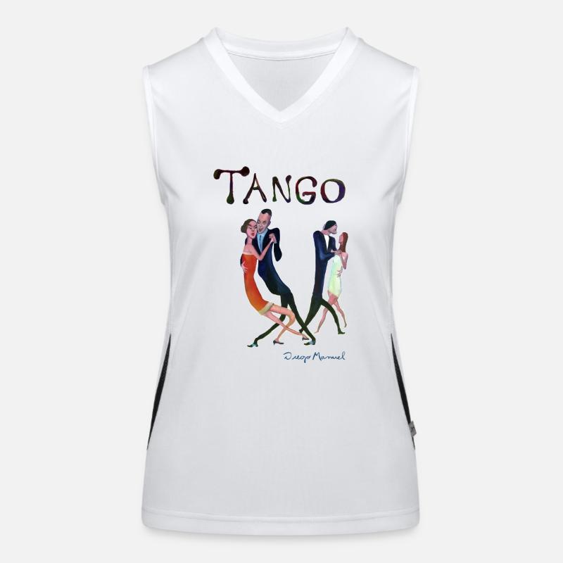 Gala tango Women's Functional Contrast Tank Top