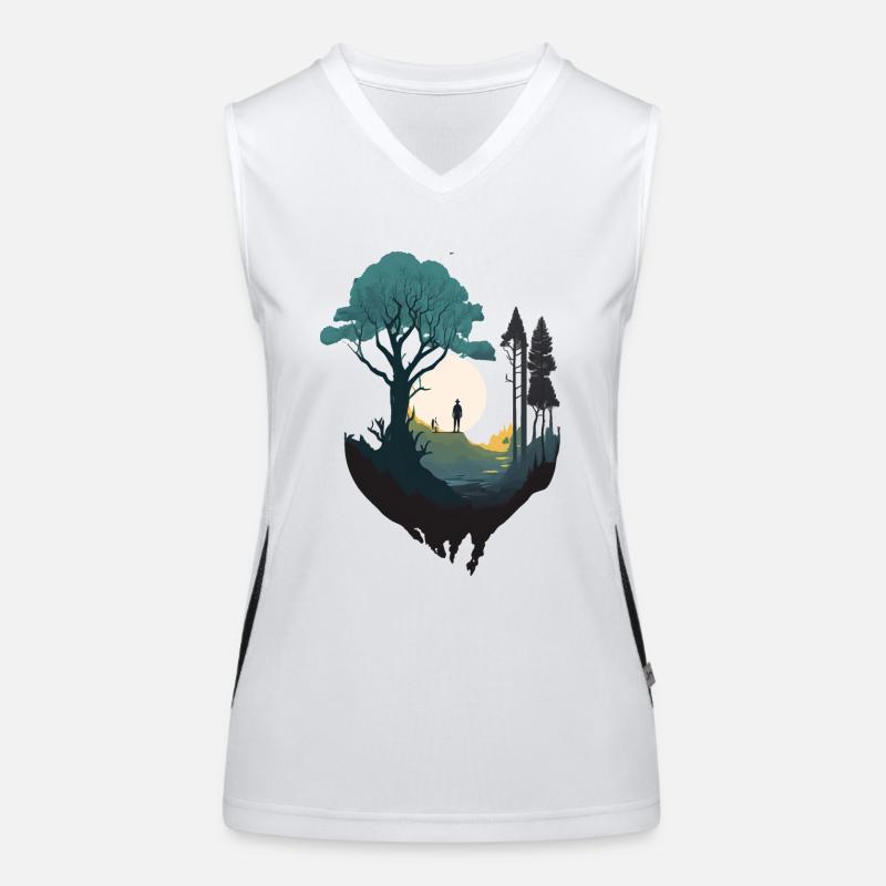 Women's Functional Contrast Tank Top