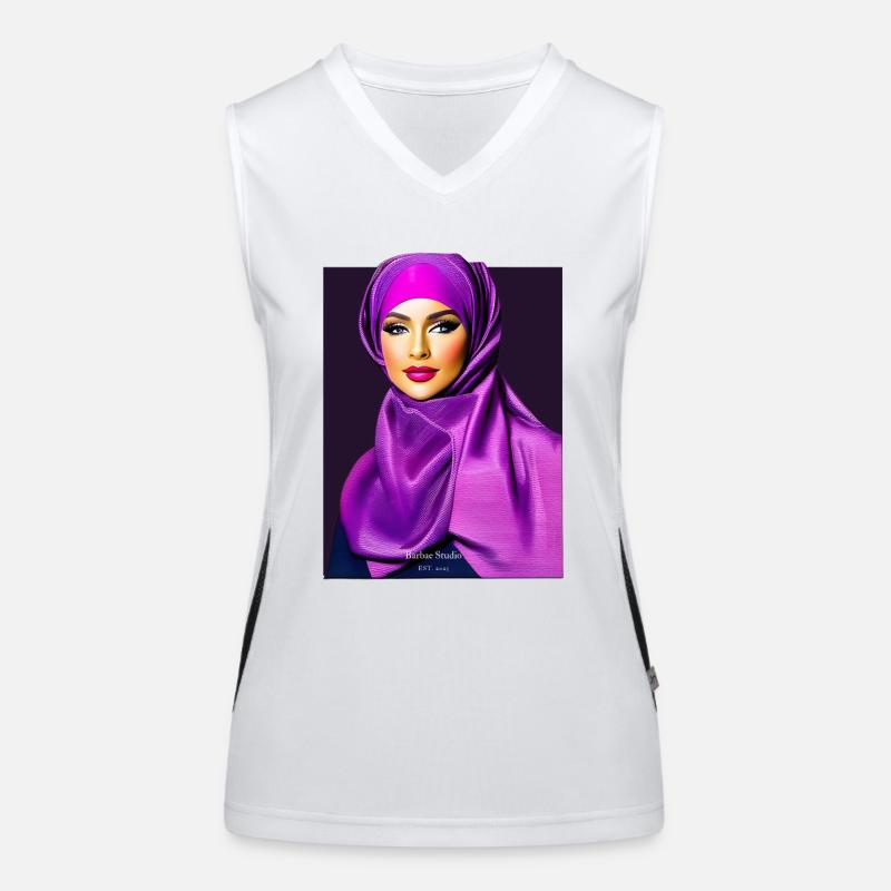 Hijab Bae tshirt pull capuchon mug etc impression d’art Débardeur respirant contrasté Femme