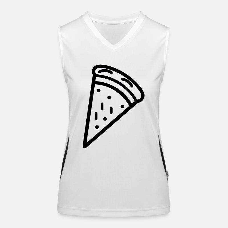 Pizza slice Women's Functional Contrast Tank Top
