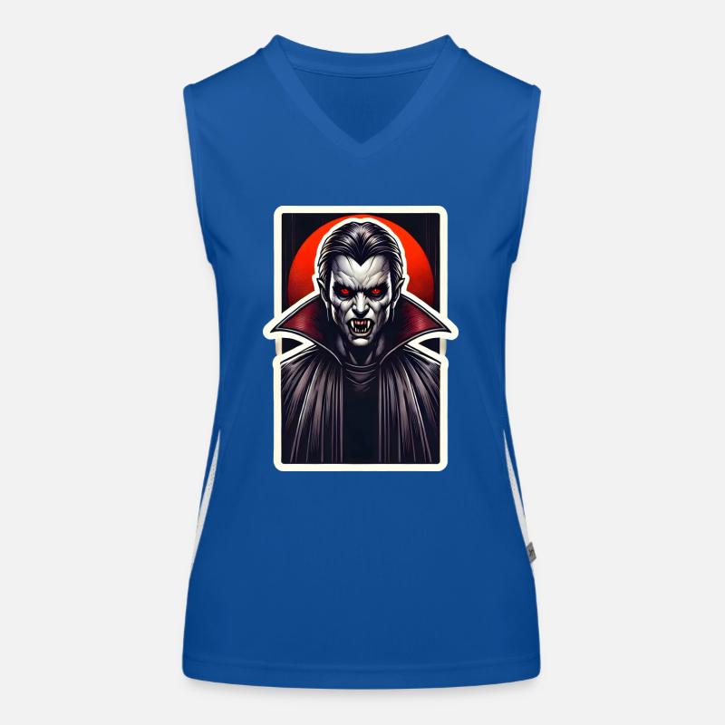 Blutsauger Funktionelles Kontrast-Tank Top für Frauen