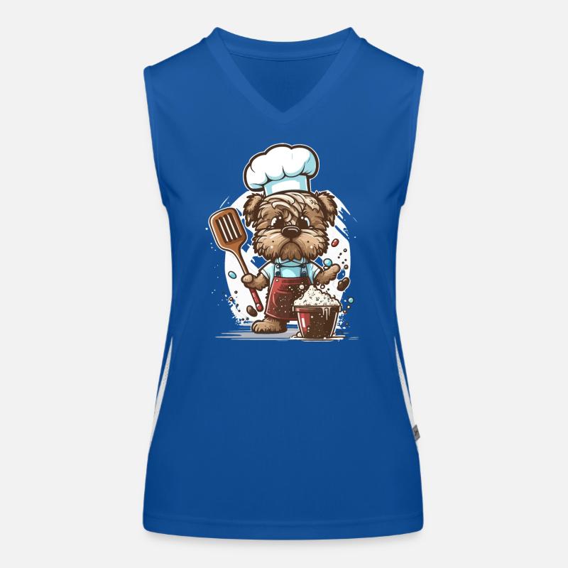 Pooch in the Kitchen Women's Functional Contrast Tank Top
