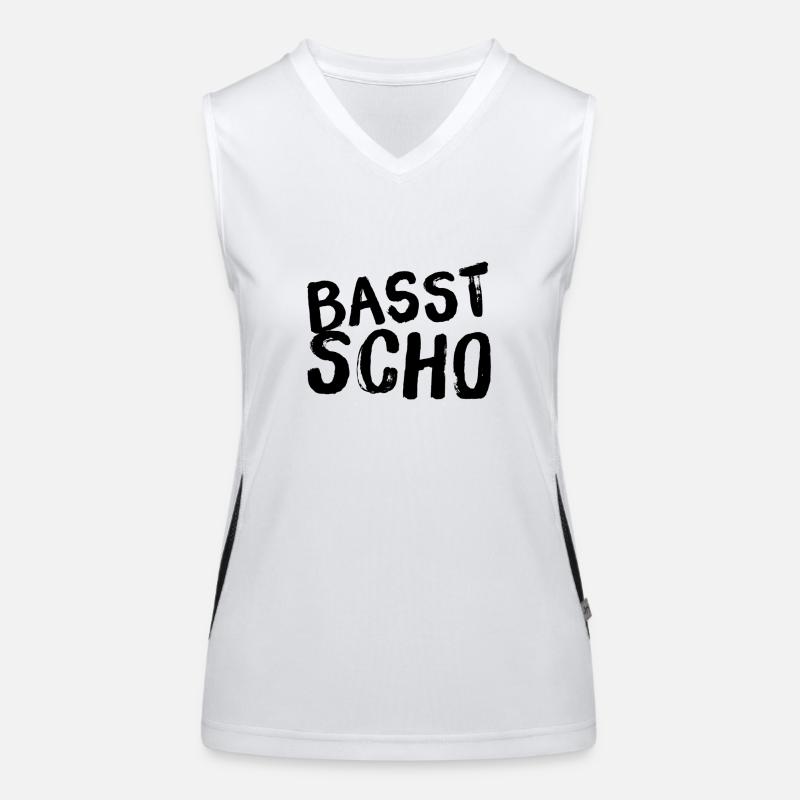 das passt schon Funktionelles Kontrast-Tank Top für Frauen