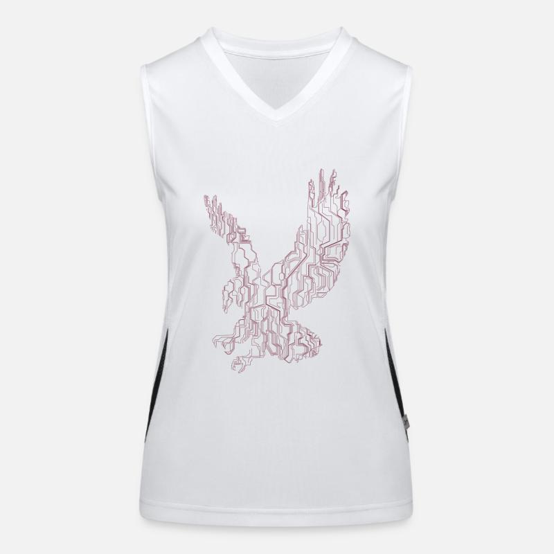 circuit eagle Débardeur respirant contrasté Femme