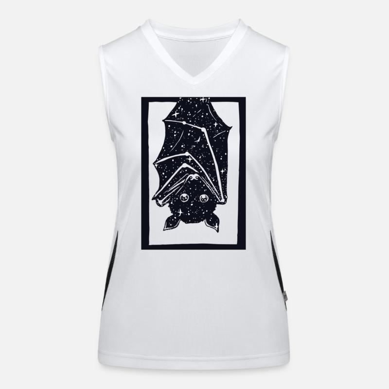 Spacebat Women's Functional Contrast Tank Top