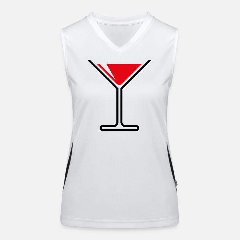 XSommeral refreshment (red) Women's Functional Contrast Tank Top