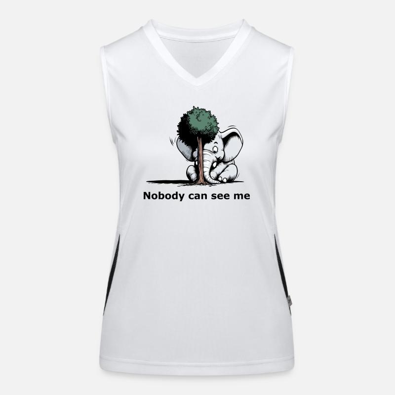 Hidden Elephant Women's Functional Contrast Tank Top