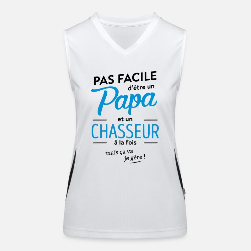 Papa chasseur Débardeur respirant contrasté Femme