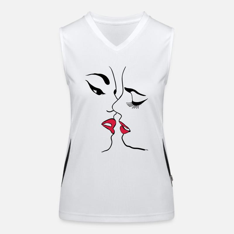 Lesbian Women's Functional Contrast Tank Top