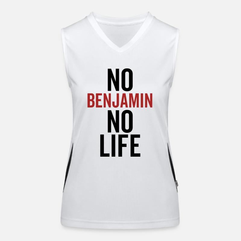 Pas de Benjamin Pas de vie Débardeur respirant contrasté Femme