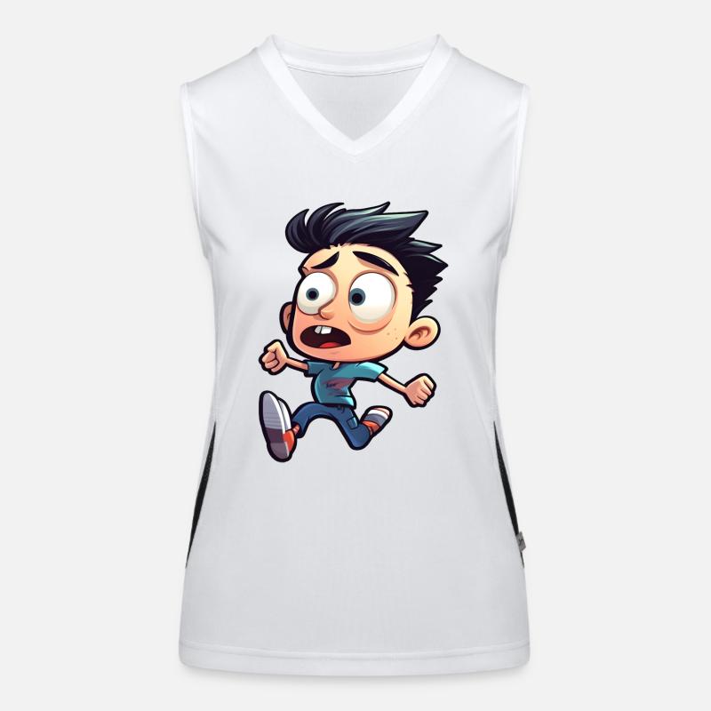 Phantastische Figuren Funktionelles Kontrast-Tank Top für Frauen
