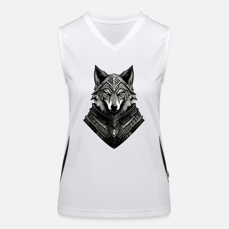 Wolf 5 Par Pr3vise Débardeur respirant contrasté Femme