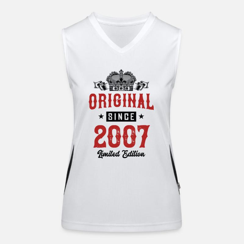 2007 limited edition Funktionelles Kontrast-Tank Top für Frauen