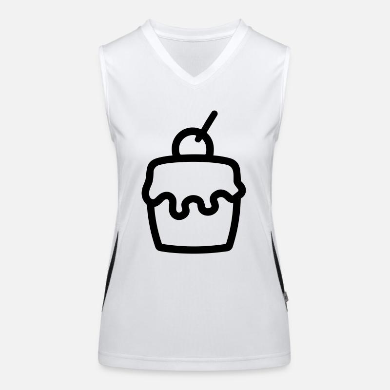 cupcake Débardeur respirant contrasté Femme