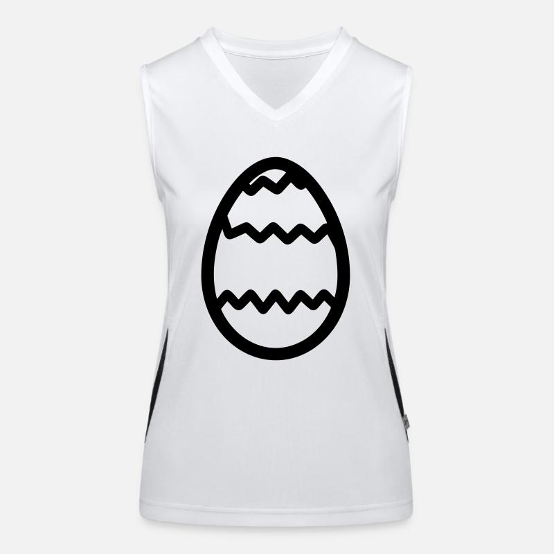 Easter Egg Women's Functional Contrast Tank Top