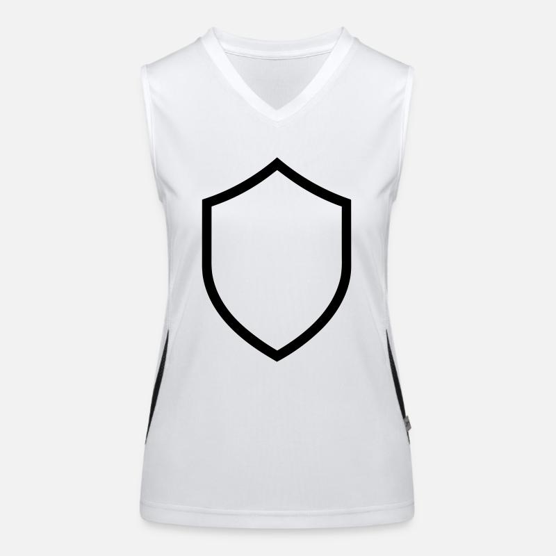 Schild Funktionelles Kontrast-Tank Top für Frauen