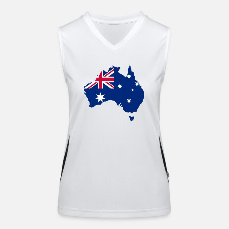 Australien Funktionelles Kontrast-Tank Top für Frauen
