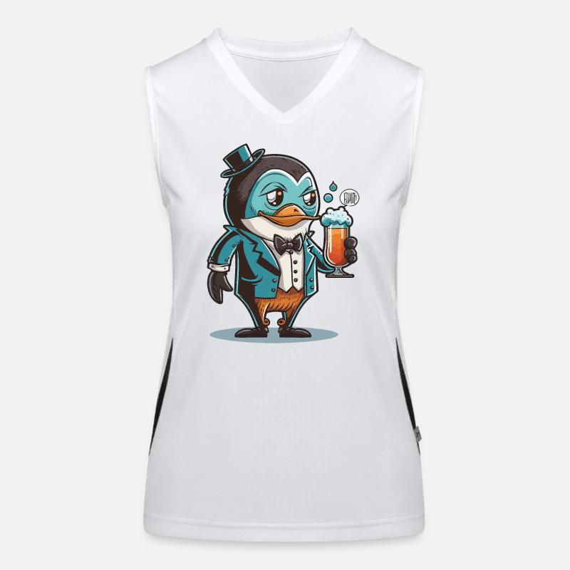 Penguin Mixology Women's Functional Contrast Tank Top