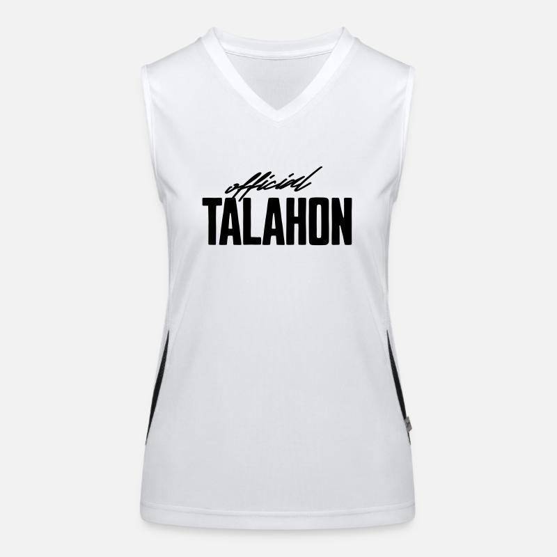 Talahon ufficiale Top sportivo da donna in contrasto cromatico
