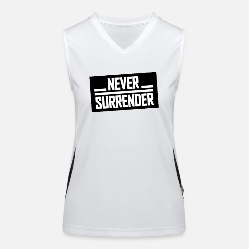 Never Surrender Women's Functional Contrast Tank Top