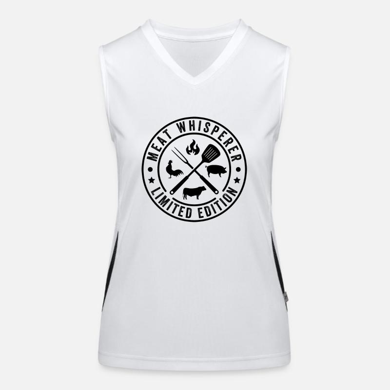 Meat Whisperer Women's Functional Contrast Tank Top