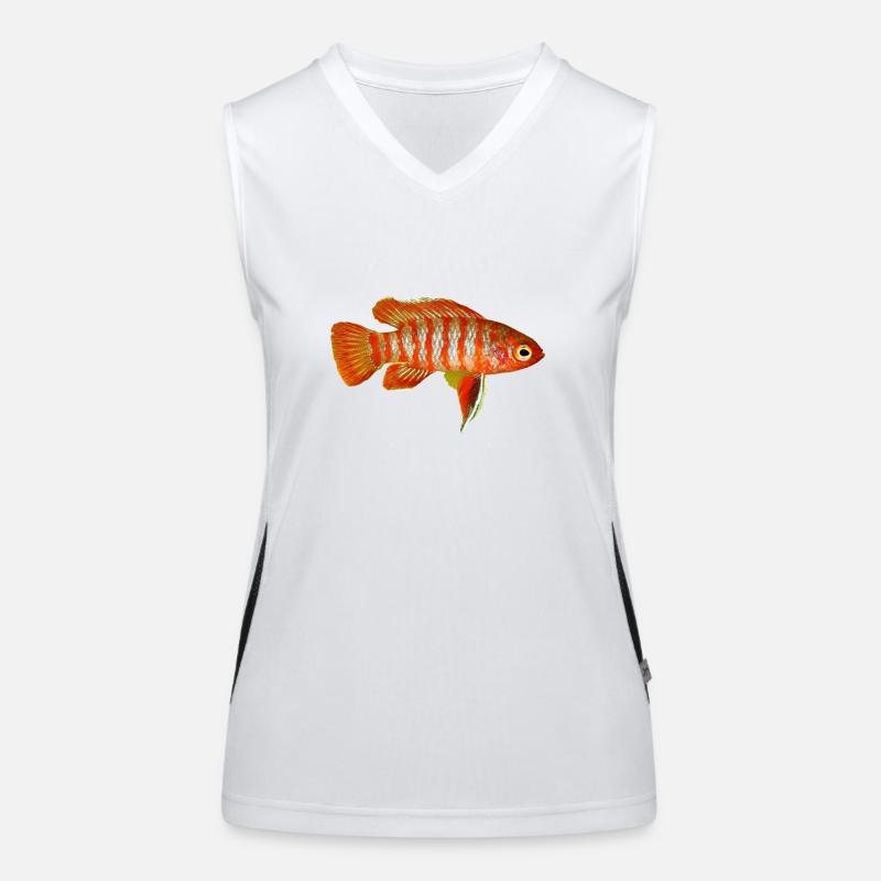 Dario Dario, Badis Bengalski Funktionelles Kontrast-Tank Top für Frauen