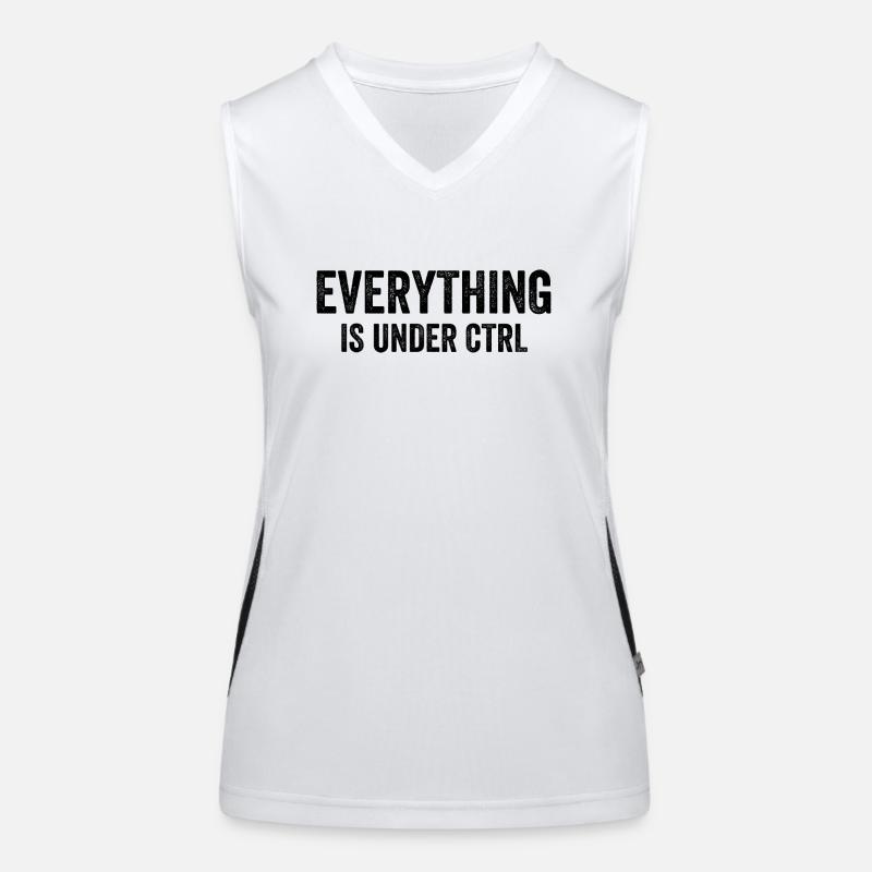 Everything Is Under CTRL Women's Functional Contrast Tank Top