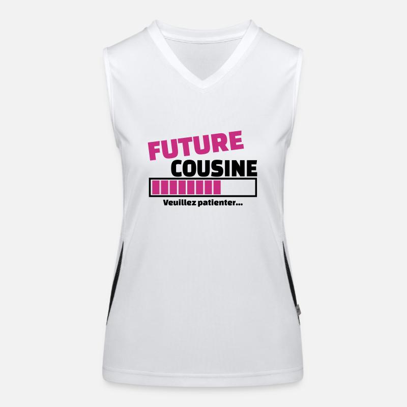 future cousine Débardeur respirant contrasté Femme