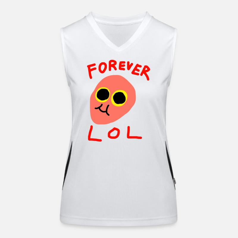 Forever LOL Funktionelles Kontrast-Tank Top für Frauen