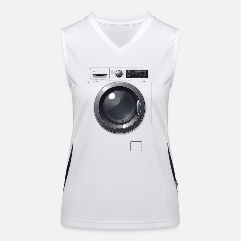 Washing Machine Costume Replacement Carnival Women's Functional Contrast Tank Top