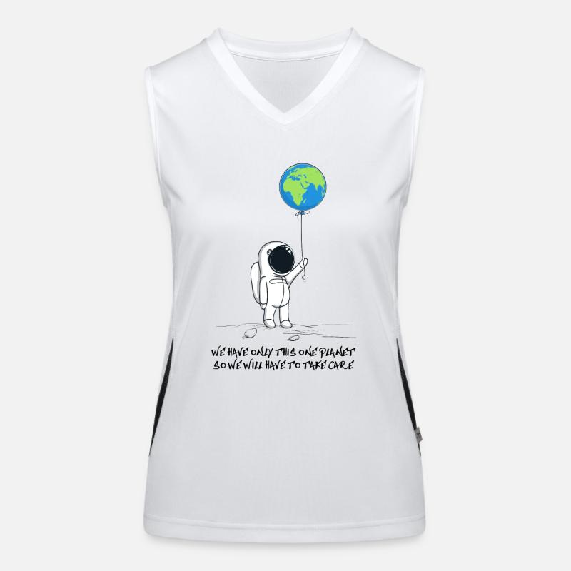 one planet Funktionelles Kontrast-Tank Top für Frauen