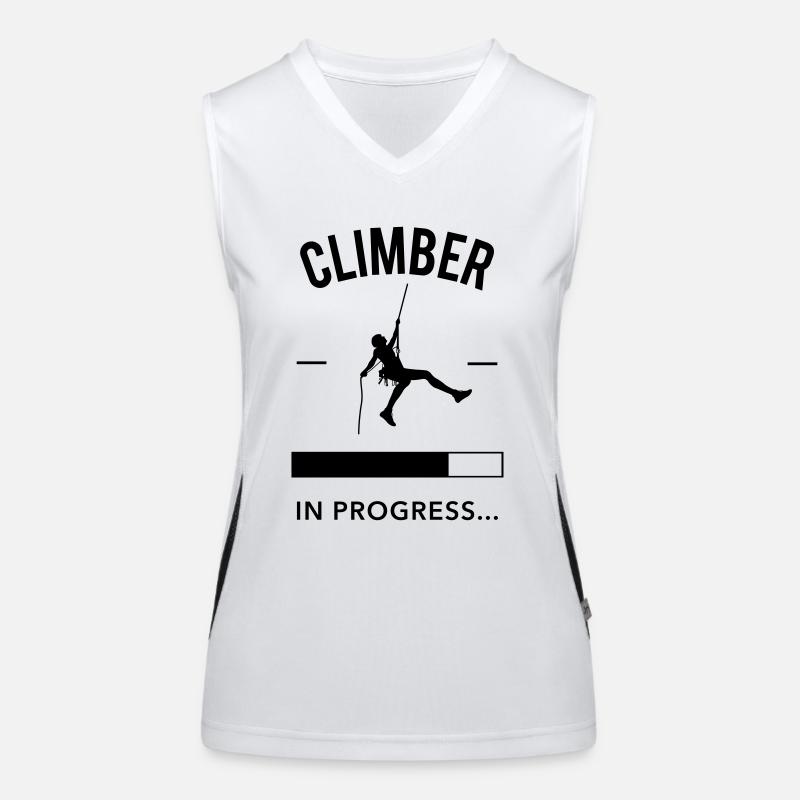 Climber in Progress Débardeur respirant contrasté Femme