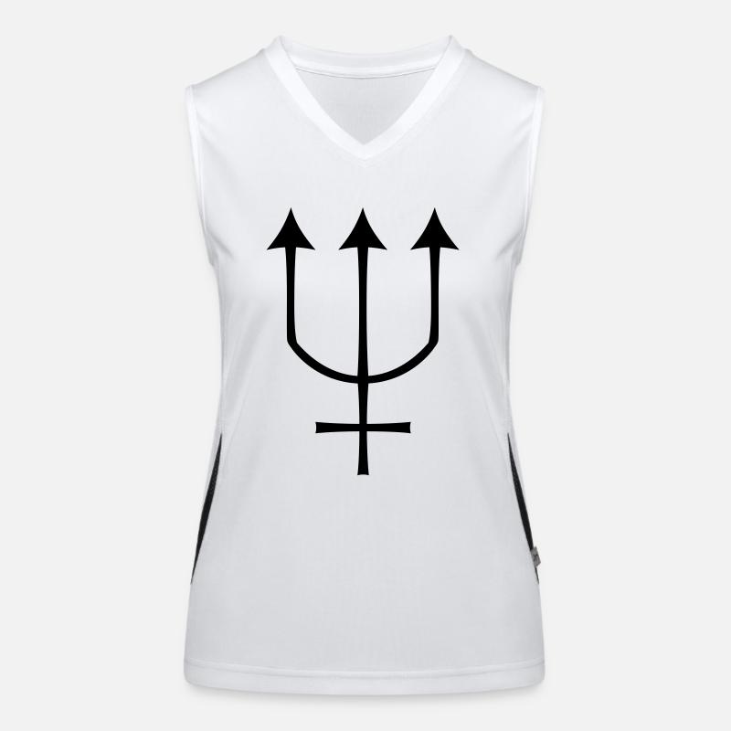 neptun Funktionelles Kontrast-Tank Top für Frauen