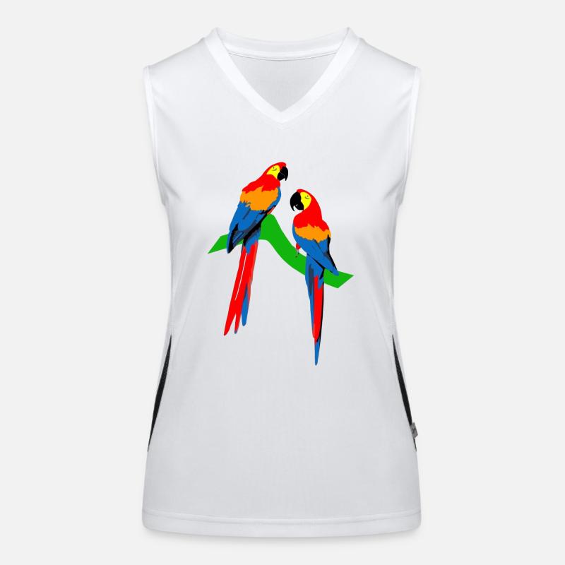 Parrots Women's Functional Contrast Tank Top