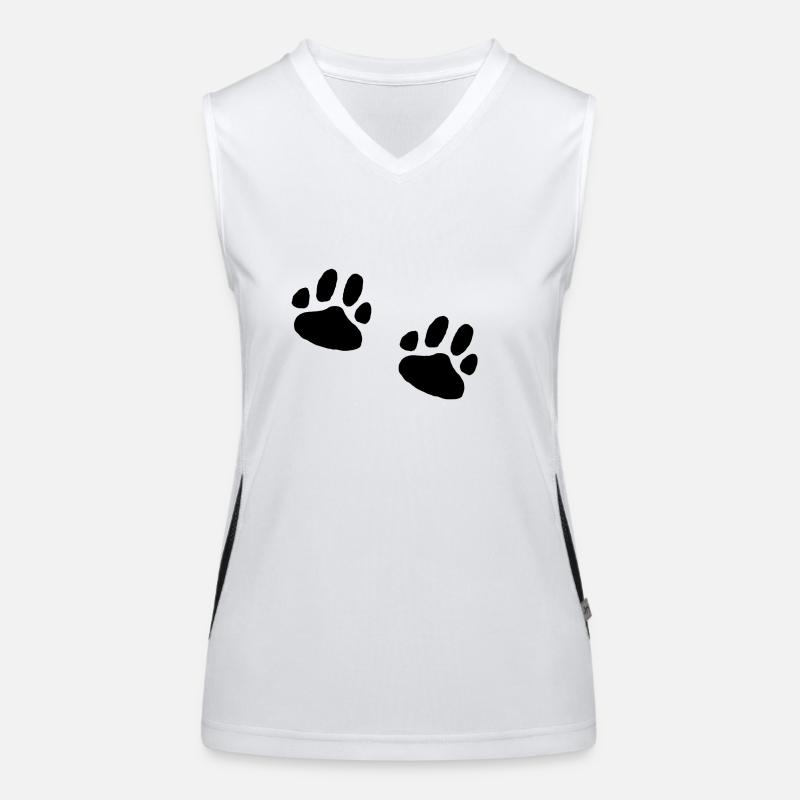 Paws Women's Functional Contrast Tank Top
