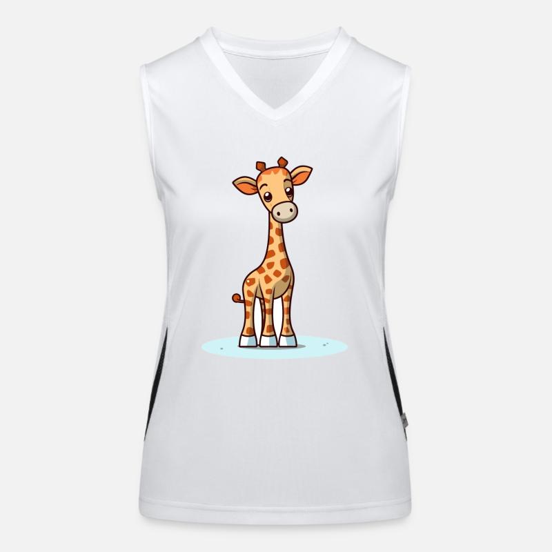 Giraffe Women's Functional Contrast Tank Top