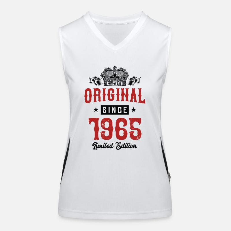 1965 limited edition Funktionelles Kontrast-Tank Top für Frauen