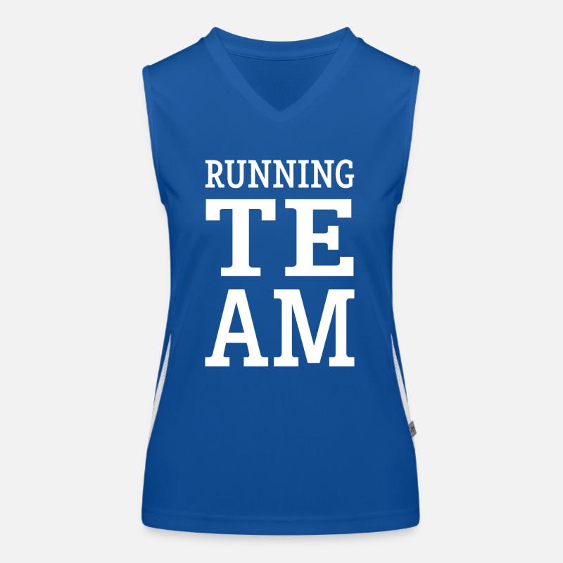 Équipe de course à pied Débardeur respirant contrasté Femme