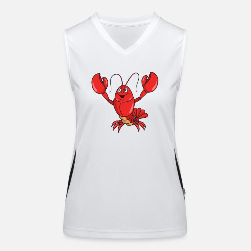 homard Débardeur respirant contrasté Femme