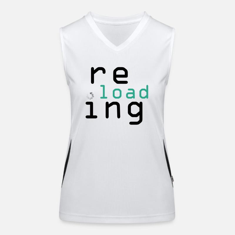 Neuladen Funktionelles Kontrast-Tank Top für Frauen