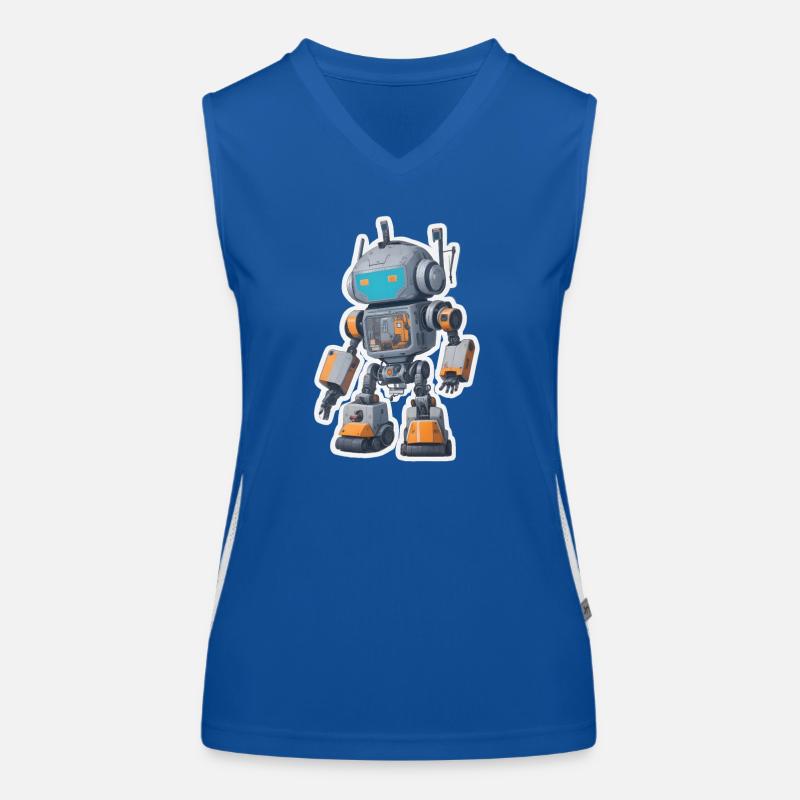 Cute design for tech lovers Women's Functional Contrast Tank Top
